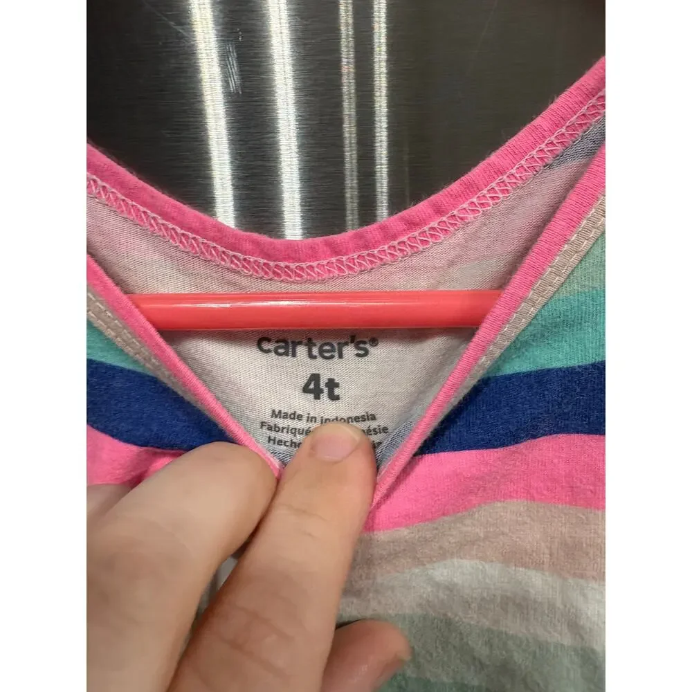 5/$20 Striped Sleeveless Dress - Carter's - 4T